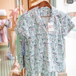 Roller Rabbit Beverly Hills Monkey Polo Pajamas Size Medium